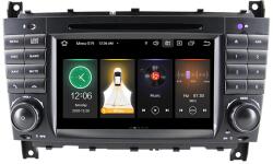 MKD Navigatie Mercedes C Class W203 CLK W209, DVD PLAYER, Android 11, 2 GB RAM + 16GB ROM, Internet, 4G, Aplicatii, Waze, Wi Fi, Usb, Bluetooth (NA-116)