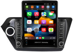 MKD Navigatie Kia Rio 2011-2016, Ecran TESLA 9.5 inch, 4 GB RAM si 64 GB ROM, Slot Sim 4G, Procesor Octa Core, Carplay integrat, Procesor Sunet Digital DSP, Android, Aplicatii, Usb, Cam (NA-C1227)