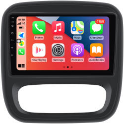 MKD Navigatie Renault Trafic 3 2014-2022, Rezolutie 2K, Ecran QLED 9.5 inch, 8GB RAM si 128GB ROM, Android, Procesor Octacore, Slot sim 4G, Sunet DSP, Wireless Carplay (NA-C1560)