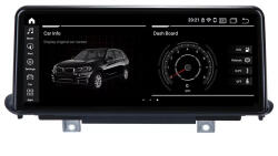 MKD Navigatie BMW X6 F16 (2013-2017), Android 12, 4 GB RAM + 64 GB ROM, Internet, 4G, Aplicatii, Waze, Wi Fi, Usb, Bluetooth, Mirrorlink (NA-C189)