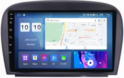 MKD Navigatie Mercedes SL R230 SL350 SL500 SL55 SL600 SL65 2001-2011, 4GB RAM si 64GB ROM, Ecran QLED 9 inch, Android 12, Procesor Octacore, Slot sim 4G, Sunet DSP, Wireless Carplay si (NA-C1006)