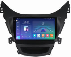 MKD Navigatie Hyundai Elantra 2011-2016, Rezolutie 2K, Display QLED 9.5 inch, 4GB RAM si 64GB ROM, Android, Procesor Octacore, Slot sim 4G, Sunet DSP, Wireless Carplay si Android Auto, Ca (NA-C2344)