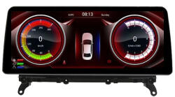 MKD Navigatie BMW X3 F25 X4 F26 2010-2018, Ecran 12.3 inch QLED Bluray Full HD 1920 720p, 4GB RAM si 64GB ROM, Carplay Wireless si Android Auto, Procesor Octacore, Slot Sim 4G (NA-C1048)