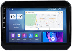 MKD Navigatie Suzuki Ignis 2016-2021, 8GB RAM si 128GB ROM, Ecran QLED 9 inch, Android 12, Procesor Octacore, Slot sim 4G, Sunet DSP, Wireless Carplay si Android Auto, Camera Marsarier (NA-C707)