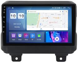 MKD Navigatie Jeep Wrangler 2018-2022, Rezolutie 2K, Ecran QLED 9.5 inch, 8GB RAM si 128GB ROM, Android, Procesor Octacore, Slot sim 4G, Sunet DSP, Wireless Carplay (NA-C1503)