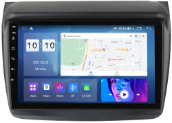 MKD Navigatie Mitsubishi L200 2008-2016, 4GB RAM si 64GB ROM, Ecran QLED 9 inch, Android 12, Procesor Octacore, Slot sim 4G, Sunet DSP, Wireless Carplay si Android Auto, Camera Marsarie (NA-C1272)