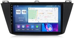 MKD Navigatie Volkswagen Tiguan 2016-2023, 8GB RAM si 128GB ROM, Ecran QLED 10 inch, Android 12, Procesor Octacore, Slot sim 4G, Sunet DSP, Wireless Carplay si Android Auto, Camera Mar (NA-C596)