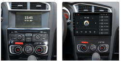 MKD Navigatie Citroen C4 2010-2018, 4GB RAM si 32GB ROM, Display QLED 9 inch, Wireless Carplay si Android Auto, Procesor Octacore, Slot sim 4G, Sunet DSP, Camera Marsarier, Bluetooth, USB (NA-C1905)