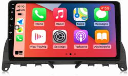 MKD Navigatie Mercedes C Class W204, 4GB RAM si 32GB ROM, Display QLED 9 inch, Wireless Carplay si Android Auto, Procesor Octacore, Slot sim 4G, Sunet DSP, Camera Marsarier, Bluetooth, USB, W (NA-C1931)