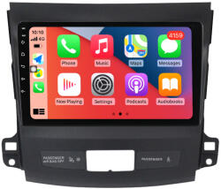 MKD Navigatie Mitsubishi Outlander 2006-2014, 4GB RAM si 32GB ROM, Display QLED 9 inch, Wireless Carplay si Android Auto, Procesor Octacore, Slot sim 4G, Sunet DSP, Camera Marsarier, Blue (NA-C1911)