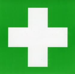 STEPAR Indicator Salvare și Prim Ajutor - Trusa medicala 8x8 cm