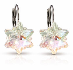 HÓPEHELY kapcsos fülbevaló - 14 mm (crystal aurore) (2026041405)