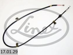 LINEX Cablu, frana de parcare LINEX 17.01. 29 (17.01.29)