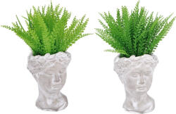 AdTrend Set 2 plante artificiale in ghiveci 14 x 14 x 36 cm (107025)