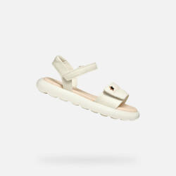 Geox Кремави момичешки сандали Geox Puffypop Geox | Byal | Момичешки | 37