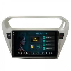 Alemarauto Navigatie 2K Peugeot 301 (2013-2018) / Citroen C-Elysee (2013-2018) 4GB RAM Android 13 Octacore Slot Sim 4G DSP GPS Wi-FI Carplay Android Auto USB Bluetooth Waze Touchscreen 9.5 Inch (HB-6490042K+AD-B