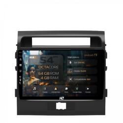 Alemarauto Navigatie Toyota Land Cruiser 200 (2007-2015) 4GB RAM Android 13 Octacore Slot Sim 4G DSP GPS Wi-FI Carplay Android Auto USB Bluetooth Waze Touchscreen 9 inch (HB-649004+AD-BGRKIT075)