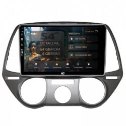 Alemarauto Navigatie Hyundai I20 (2008-2012) 4GB RAM Android 13 Octacore Slot Sim 4G DSP GPS Wi-FI Carplay Android Auto USB Bluetooth Waze Touchscreen 9 inch (HB-649004+AD-BGRKIT219)