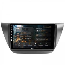 Alemarauto Navigatie Mitsubishi Lancer (2003-2007) 8GB RAM Android 13 Octacore Slot Sim 4G DSP GPS Wi-FI Carplay Android Auto USB Bluetooth Waze Touchscreen 9 Inch (HB-649008+AD-BGRKIT282)