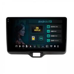 HUB64 - 2K S4 Series Navigatie 2K Toyota Yaris (2020+) 4GB RAM Android Octacore Slot Sim 4G DSP GPS Wi-FI Carplay Android Auto USB Bluetooth Waze Touchscreen 10.36 Inch (HB-64100042K+AD-BGRKIT105)