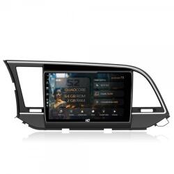 Alemarauto Navigatie Hyundai Elantra (2015-2018) 2GB RAM Android 13 GPS Wi-FI Carplay Android Auto USB Bluetooth Radio Waze Touchscreen 9 inch - (HB-649002+AD-BGRKIT180)
