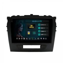 Alemarauto Navigatie 2K Suzuki Vitara (2015-2025) 8GB RAM Android 13 Octacore Slot Sim 4G DSP GPS Wi-FI Carplay Android Auto USB Bluetooth Waze Touchscreen 9.5 Inch (HB-6490082K+AD-BGRKIT299)