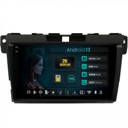 Alemarauto Navigatie 2K Mazda CX-7 (2008-2013) 8GB RAM Android 13 Octacore Slot Sim 4G DSP GPS Wi-FI Carplay Android Auto USB Bluetooth Waze Touchscreen 9.5 Inch (HB-6490082K+AD-BGRKIT326)