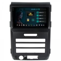 HUB64 - 2K S4 Series Navigatie 2K Ford F150 (2008-2014) 4GB RAM Android 13 Octacore Slot Sim 4G DSP GPS Wi-FI Carplay Android Auto USB Bluetooth Waze Touchscreen 9.5 Inch (HB-6490042K+AD-BGRKIT139)