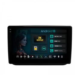 HUB64 - 2K S8 Series Navigatie 2K Skoda Fabia (2007-2014) 8GB RAM Android 13 Octacore Slot Sim 4G DSP GPS Wi-FI Carplay Android Auto USB Bluetooth Waze Touchscreen 10.36 Inch (HB-64100082K+AD-BGRKIT046)