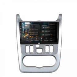 Alemarauto Navigatie Dacia Logan / Duster / Sandero (2009-2013) 8GB RAM Android 13 Octacore Slot Sim 4G DSP GPS Wi-FI Carplay Android Auto USB Bluetooth Waze Touchscreen 9 Inch (HB-649008+AD-BGRKIT367)