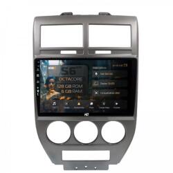 Alemarauto Navigatie Jeep Compass Patriot (2006-2010) 6GB RAM Android 13 Octacore Slot Sim 4G DSP GPS Wi-FI Carplay Android Auto USB Bluetooth Waze Touchscreen 10.1 Inch (HB-6410006+AD-BGRKIT295)
