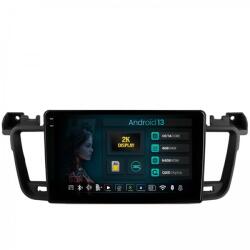 HUB64 - 2K S4 Series Navigatie 2K Peugeot 508 (2010-2018) 4GB RAM Android 13 Octacore Slot Sim 4G DSP GPS Wi-FI Carplay Android Auto USB Bluetooth Waze Touchscreen 9.5 Inch (HB-6490042K+AD-BGRKIT264)