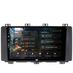 HUB64 - S4 Series LITE Navigatie Seat Ateca (2016-Prezent) 4GB RAM Android 13 Quadcore DSP GPS Wi-FI Carplay Android Auto USB Bluetooth Waze Touchscreen 9 inch (HB-649004L+AD-BGRKIT045V2)