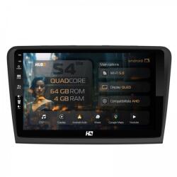 HUB64 - S4 Series LITE Navigatie Skoda Superb 2 (2008-2015) 4GB RAM Android 13 Quadcore DSP GPS Wi-FI Carplay Android Auto USB Bluetooth Waze Touchscreen 10.1 Inch (HB-6410004L+AD-BGRKIT043)