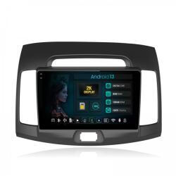 Alemarauto Navigatie 2K Hyundai Elantra (2006-2011) 8GB RAM Android 13 Octacore Slot Sim 4G DSP GPS Wi-FI Carplay Android Auto USB Bluetooth Waze Touchscreen 9.5 Inch (HB-6490082K+AD-BGRKIT178)