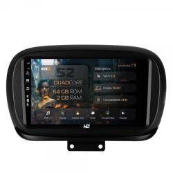 Alemarauto Navigatie Fiat 500X 2014-2020 2GB RAM Android 13 GPS Wi-FI Carplay Android Auto USB Bluetooth Radio Waze Touchscreen 9 inch (HB-649002+AD-BGRKIT362)