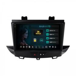 HUB64 Navigatie 2K Opel Grandland X (2017-2021) 4GB RAM Android Octacore Slot Sim 4G DSP GPS Wi-FI Carplay Android Auto USB Bluetooth Waze Touchscreen 9.5 Inch (HB-6490042K+AD-BGRKIT354)