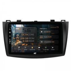 Alemarauto Navigatie Mazda 3 (2009-2013) 6GB RAM Android 13 Octacore Slot Sim 4G DSP GPS Wi-FI Carplay Android Auto USB Bluetooth Waze Touchscreen 9 Inch (HB-649006+AD-BGRKIT320)