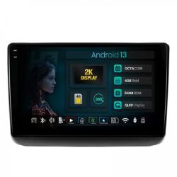 Alemarauto Navigatie 2K Jeep Grand Cherokee (2013-2020) 4GB RAM Android 13 GPS Wi-FI Carplay Android Auto USB Bluetooth Radio Waze Touchscreen 9.5 Inch (HB-6490042K+AD-BGRKIT298)