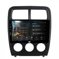 HUB64 - S8 Series Navigatie Dodge Caliber (2010-2012) 8GB RAM Android 13 Octacore Slot Sim 4G DSP GPS Wi-FI Carplay Android Auto USB Bluetooth Waze Touchscreen 9 Inch (HB-649008+AD-BGRKIT295V2)