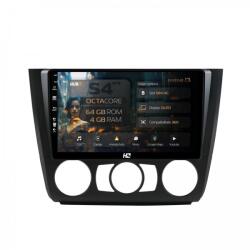 Alemarauto Navigatie BMW Seria 1 E87 (2007-2011) Clima Manuala 4GB RAM Android 13 Octacore Slot Sim 4G DSP GPS Wi-FI Carplay Android Auto USB Bluetooth Waze Touchscreen 9 inch (HB-649004+AD-BGRKIT398)