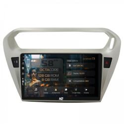 Alemarauto Navigatie Peugeot 301 (2013-2018) / Citroen C-Elysee (2013-2018) 8GB RAM Android 13 Octacore Slot Sim 4G DSP GPS Wi-FI Carplay Android Auto USB Bluetooth Waze Touchscreen 9 Inch (HB-649008+AD-BGRKIT25