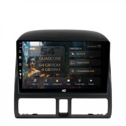 Alemarauto Navigatie Honda CRV (1998-2005) 4GB RAM Android 13 Quadcore DSP GPS Wi-FI Carplay Android Auto USB Bluetooth Waze Touchscreen 9 inch (HB-649004L+AD-BGRKIT017)