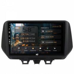 Alemarauto Navigatie Hyundai Tucson (2018-2020) 8GB RAM Android 13 Octacore Slot Sim 4G DSP GPS Wi-FI Carplay Android Auto USB Bluetooth Waze Touchscreen 9 Inch (HB-649008+AD-BGRKIT204)