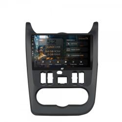 Alemarauto Navigatie Dacia Logan / Duster / Sandero (2009-2013) 2GB RAM Android 13 GPS Wi-FI Carplay Android Auto USB Bluetooth Radio Waze Touchscreen 9 inch (HB-649002+AD-BGRKIT367B)