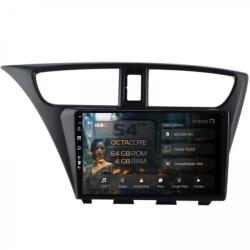 Alemarauto Navigatie Honda Civic Hatchback (2012-2015) 4GB RAM Android 13 Octacore Slot Sim 4G DSP GPS Wi-FI Carplay Android Auto USB Bluetooth Waze Touchscreen 9 inch (HB-649004+AD-BGRKIT019)