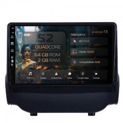 HUB64 - S2 Series Navigatie Ford EcoSport (2013-2016) 2GB RAM Android 13 GPS Wi-FI Carplay Android Auto USB Bluetooth Radio Waze Touchscreen 9 inch (HB-649002+AD-BGRKIT118)
