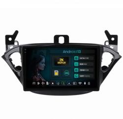 Alemarauto Navigatie 2K Opel Corsa E / Opel Adam (2013-2019) 4GB RAM Android 13 Octacore Slot Sim 4G DSP GPS Wi-FI Carplay Android Auto USB Bluetooth Waze Touchscreen 9.5 Inch (HB-6490042K+AD-BGRKIT387)