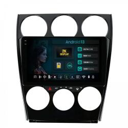 Alemarauto Navigatie 2K Mazda 6 (2002-2008) 8GB RAM Android 13 Octacore Slot Sim 4G DSP GPS Wi-FI Carplay Android Auto USB Bluetooth Waze Touchscreen 9.5 Inch (HB-6490082K+AD-BGRKIT321)