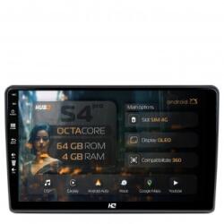 Alemarauto Navigatie Citroen Nemo Fiat Fiorino Peugeot Bipper (2007-2021) 4GB RAM Android 13 Octacore Slot Sim 4G DSP GPS Wi-FI Carplay Android Auto USB Bluetooth Waze Touchscreen 10.1 inch (HB-6410004+AD-BGRKIT